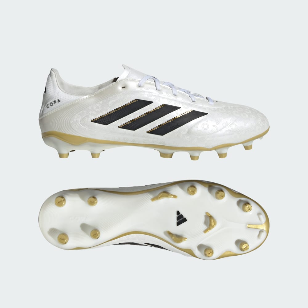 

Бутсы Adidas Copa Pure 3 League Firm/Multi-Ground Cleats, цвет Zero Metalic/Core Black/Gold Metallic