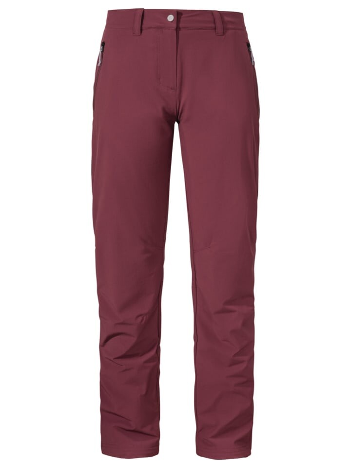 

Спортивные и уличные брюки Schöffel Hose Pants Engadin1 Warm L, цвет dark burgundy