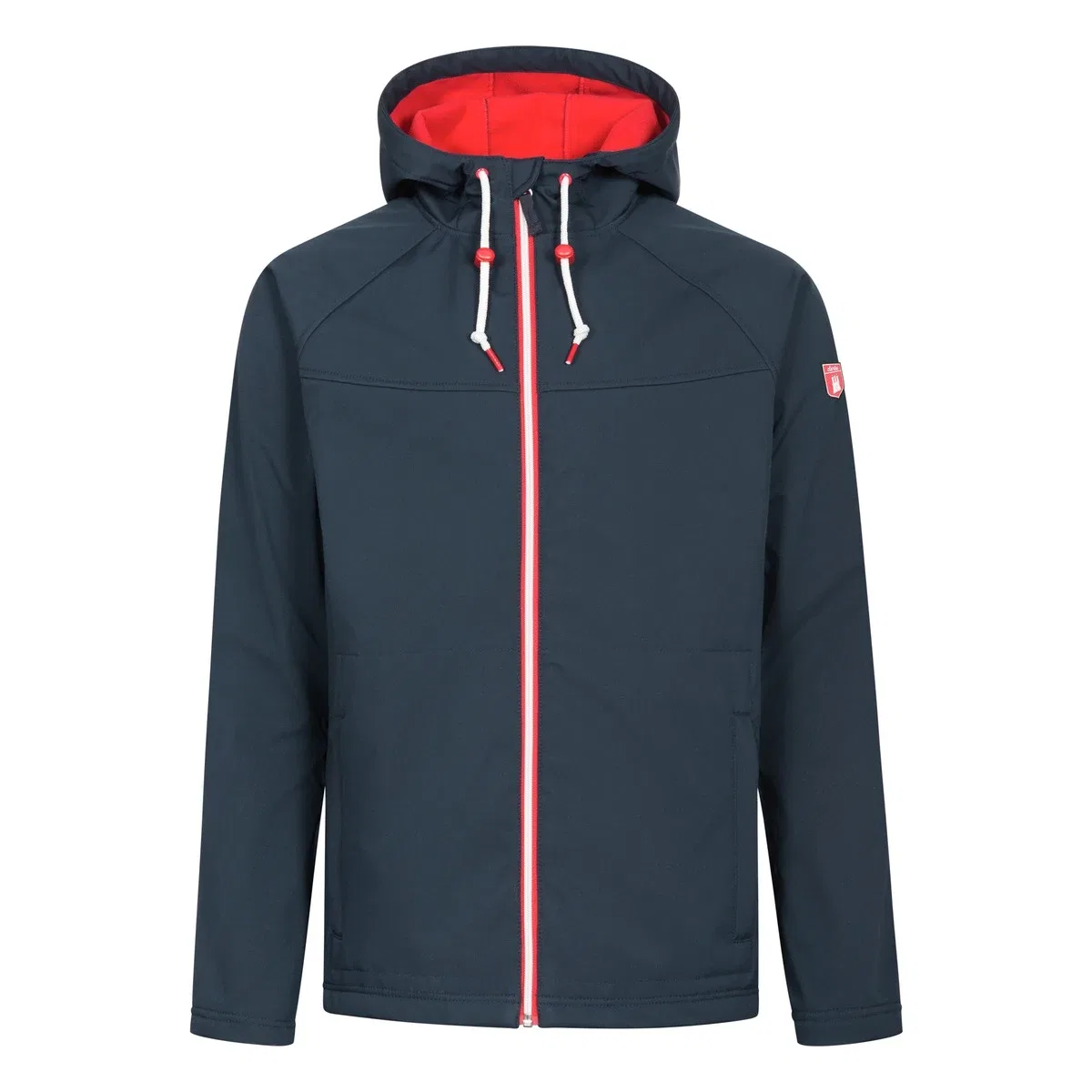 Ветровка свободного кроя для мальчиков, Derbe, navy/red