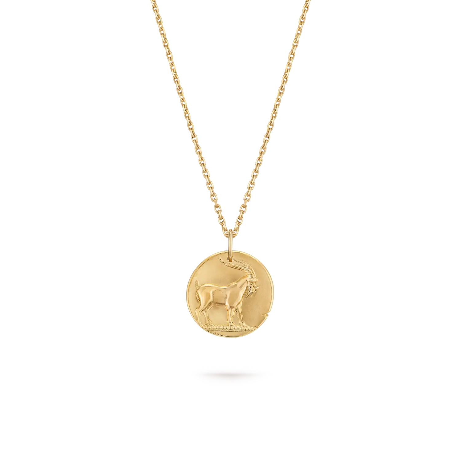 

Медальон Van Cleef & Arpels Zodiaque Capricorni (Козерог), 18-ct желтое золото