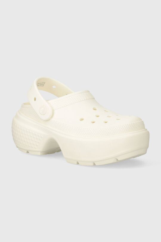 Тапочки Stomp Slide Crocs, бежевый