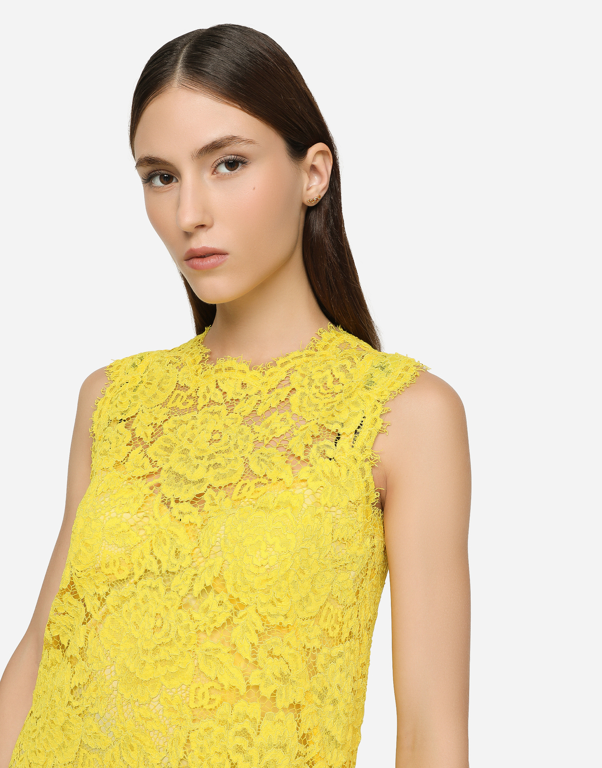 Одна монохромная серьга «радуга»  18-каратное желтое золото и цитрины Dolce & Gabbana, золото — фото 2