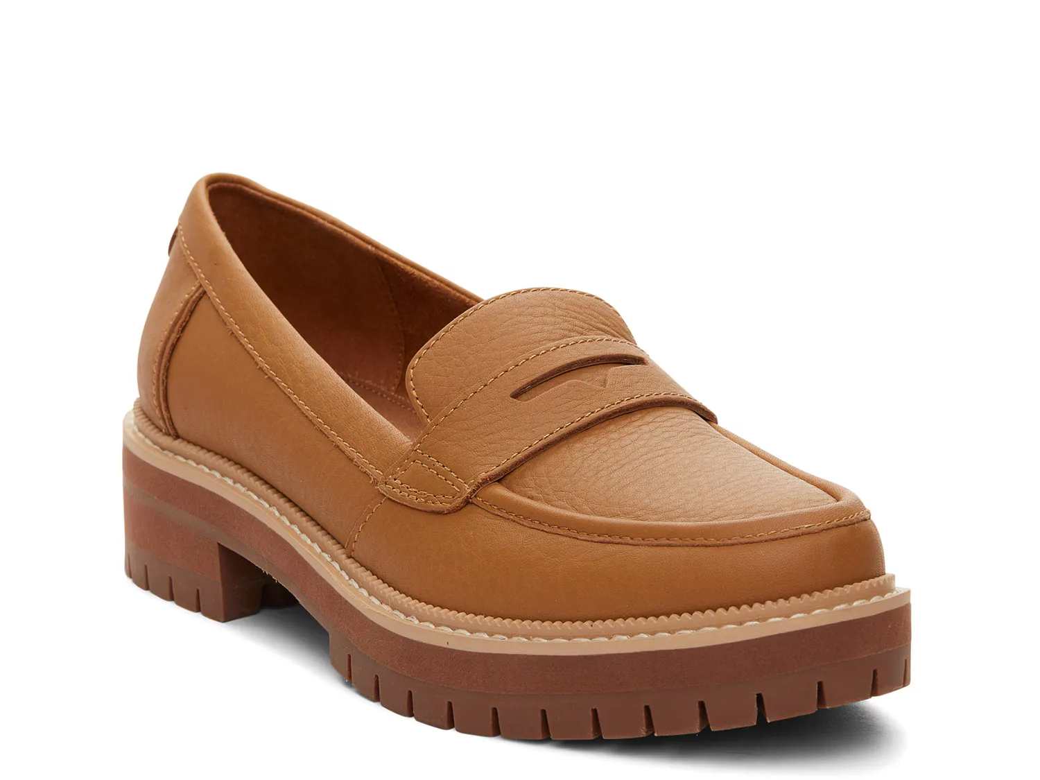 

Лоферы Cara Penny Loafer Toms, цвет cognac