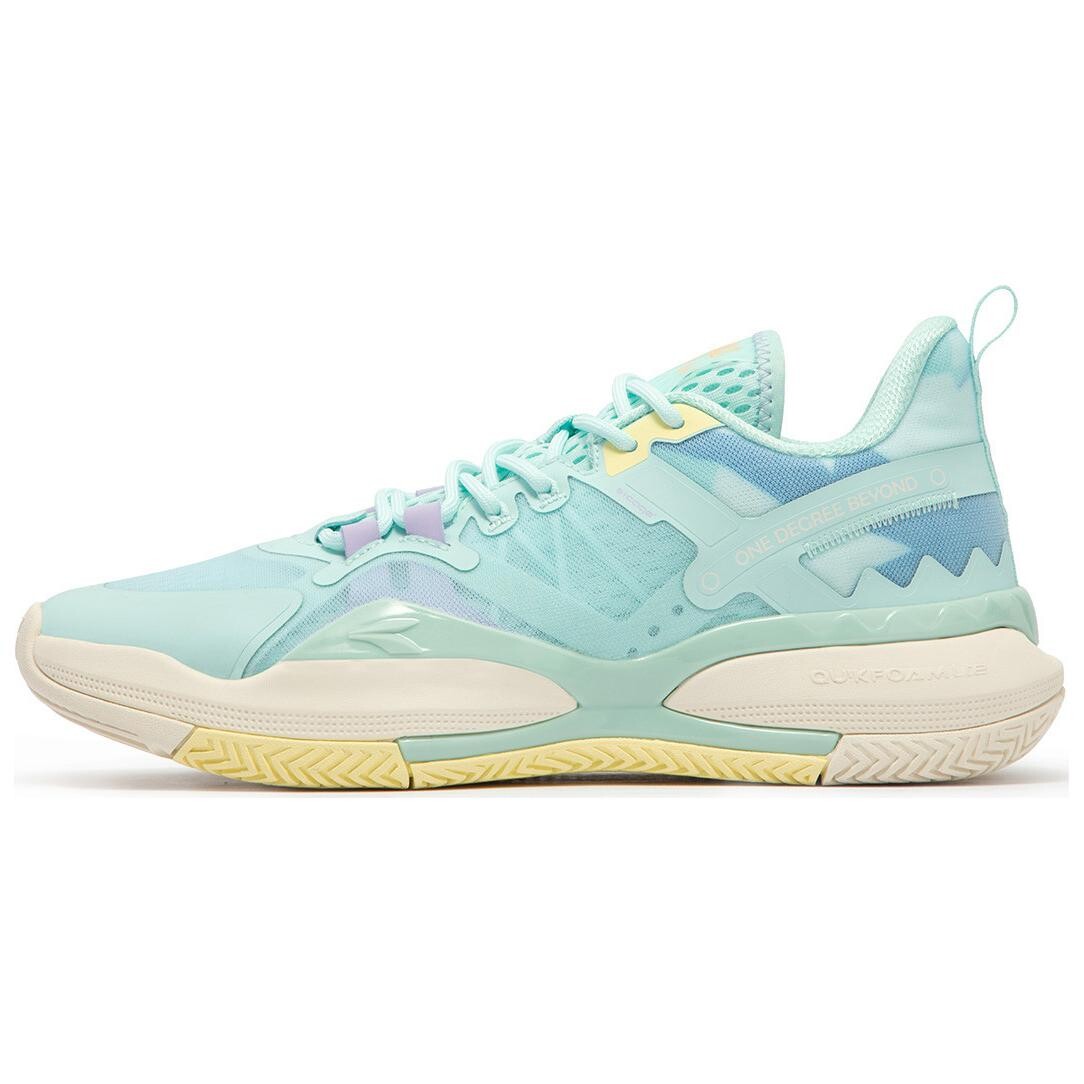 

Баскетбольные кроссовки Basketball Shoes Men Low-Top Light Cyan/sagobeige 361°