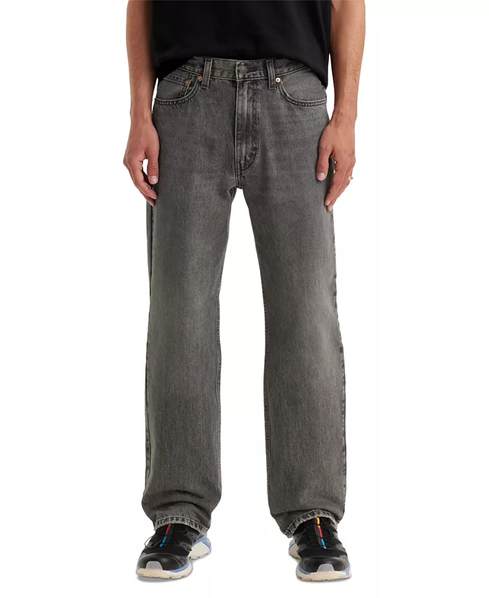 

Мужские джинсы 565 свободного кроя с прямыми штанинами Levi's, серый