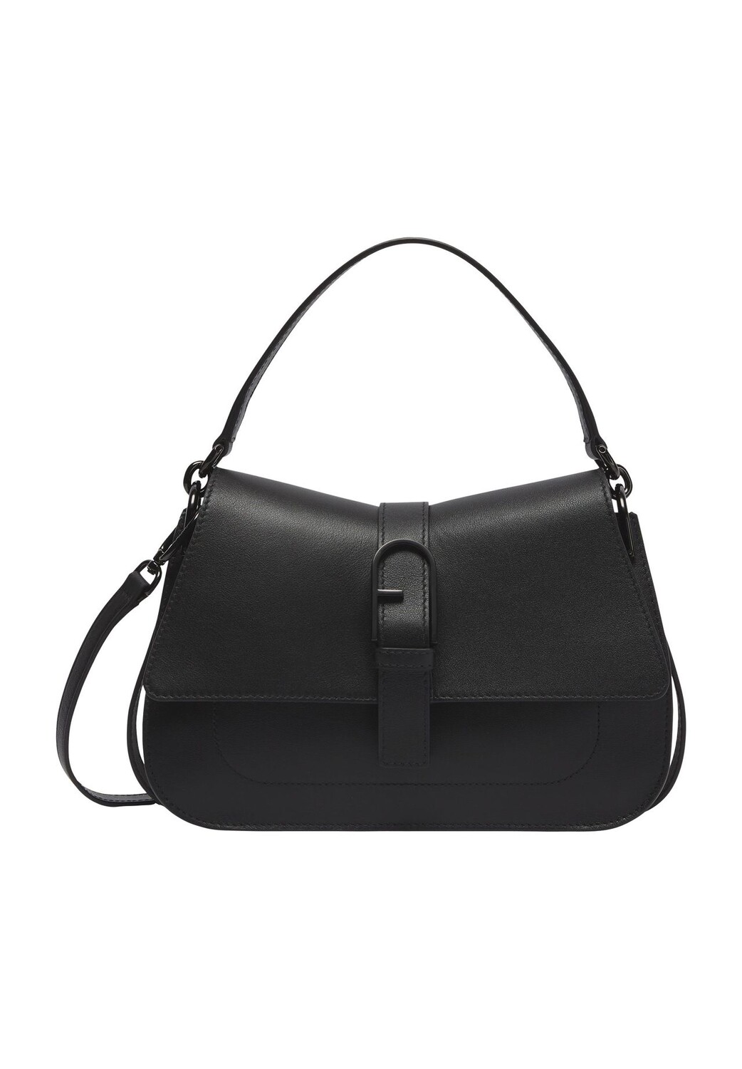 

Кожаная женская сумочка на магнитной застежке FURLA, цвет Nero