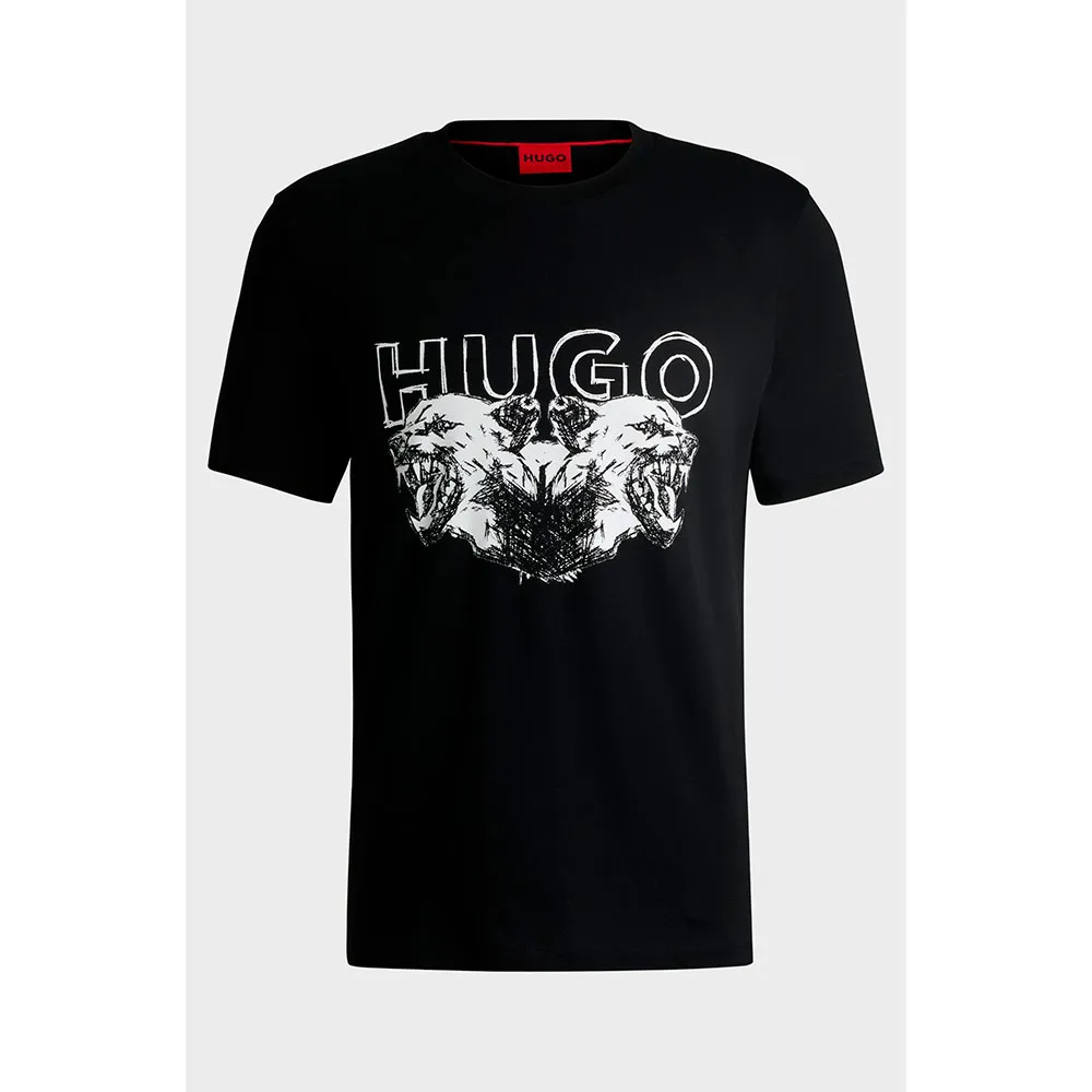 

Футболка с коротким рукавом HUGO Durro 01, черный