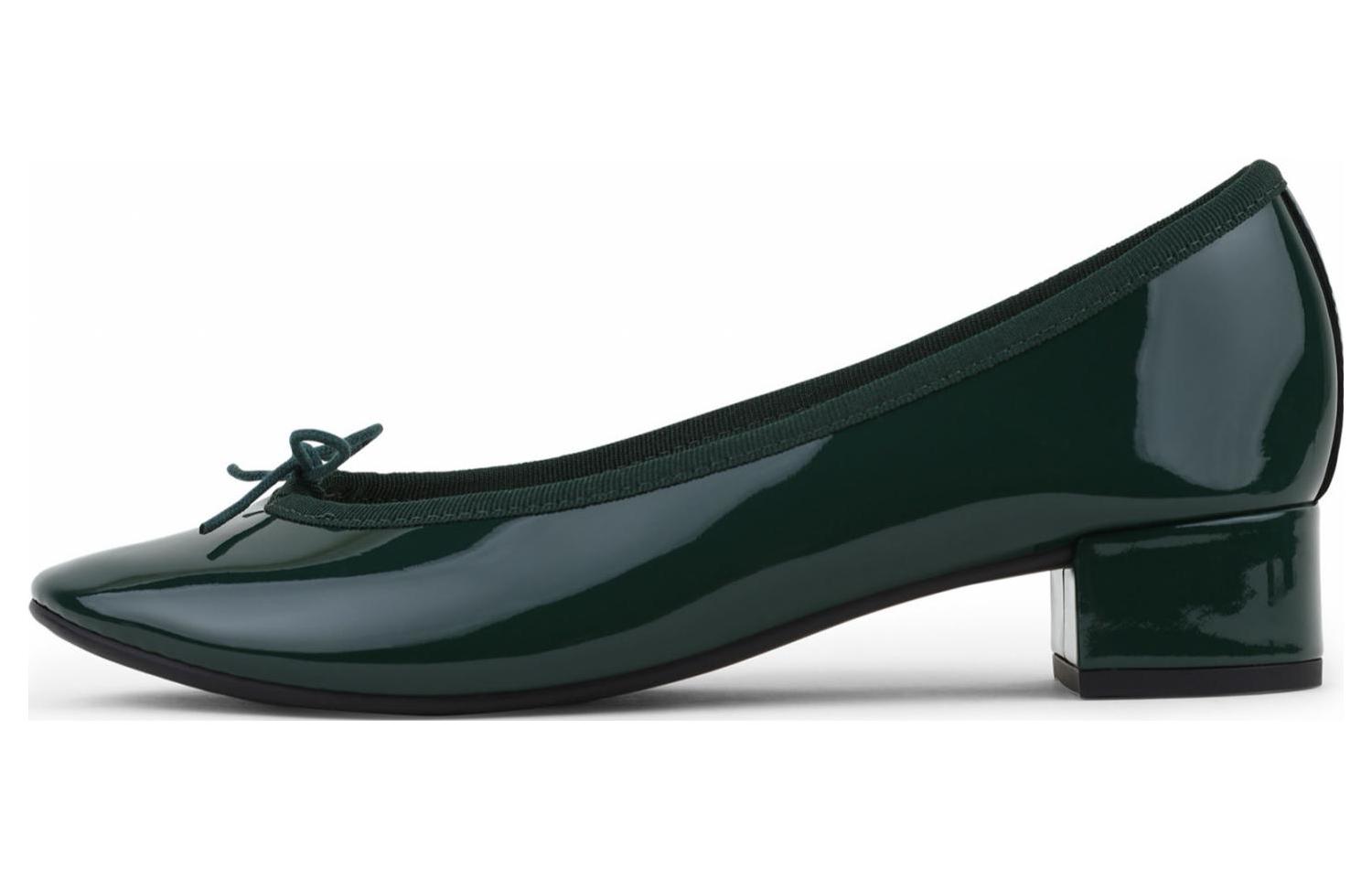 Repetto Балетки женские темно-зеленые