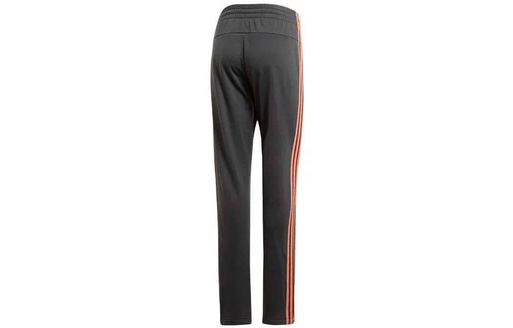 Спортивные брюки прямого кроя Adidas Neo серые — фото 3