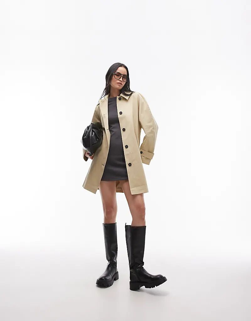 

Идеальный тренчкот в камне Topshop