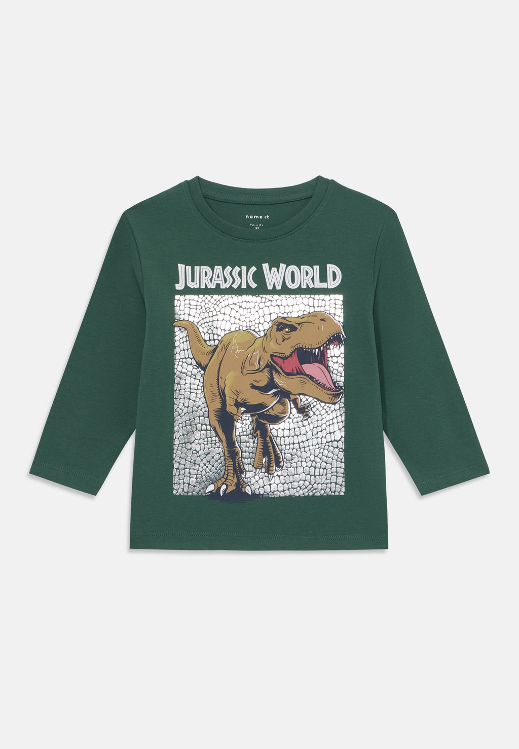 

Футболка с длинным рукавом NMMJEWEL JURASSIC Name it, темно-зеленый