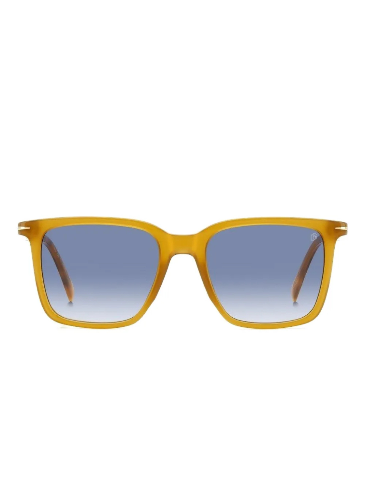 

Солнцезащитные очки DAVID BECKHAM EYEWEAR в квадратной оправе, желтый
