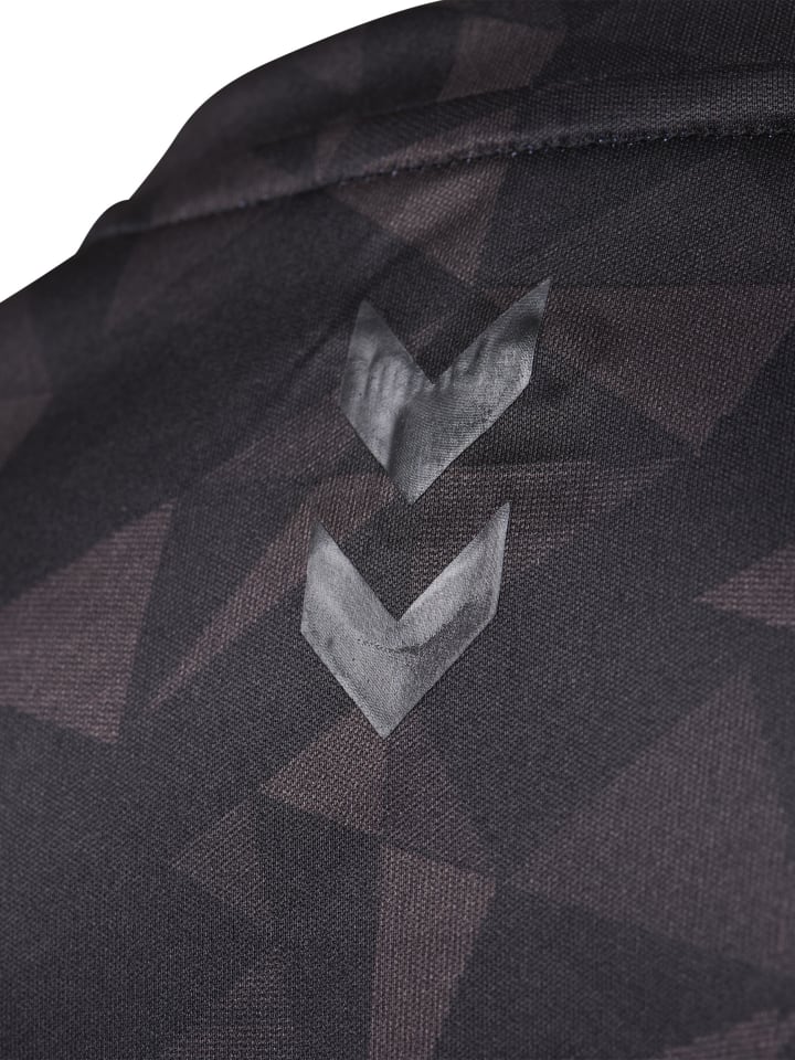 Hummel Детская футболка с рукавами реглан Hmlactive, черная — фото 3