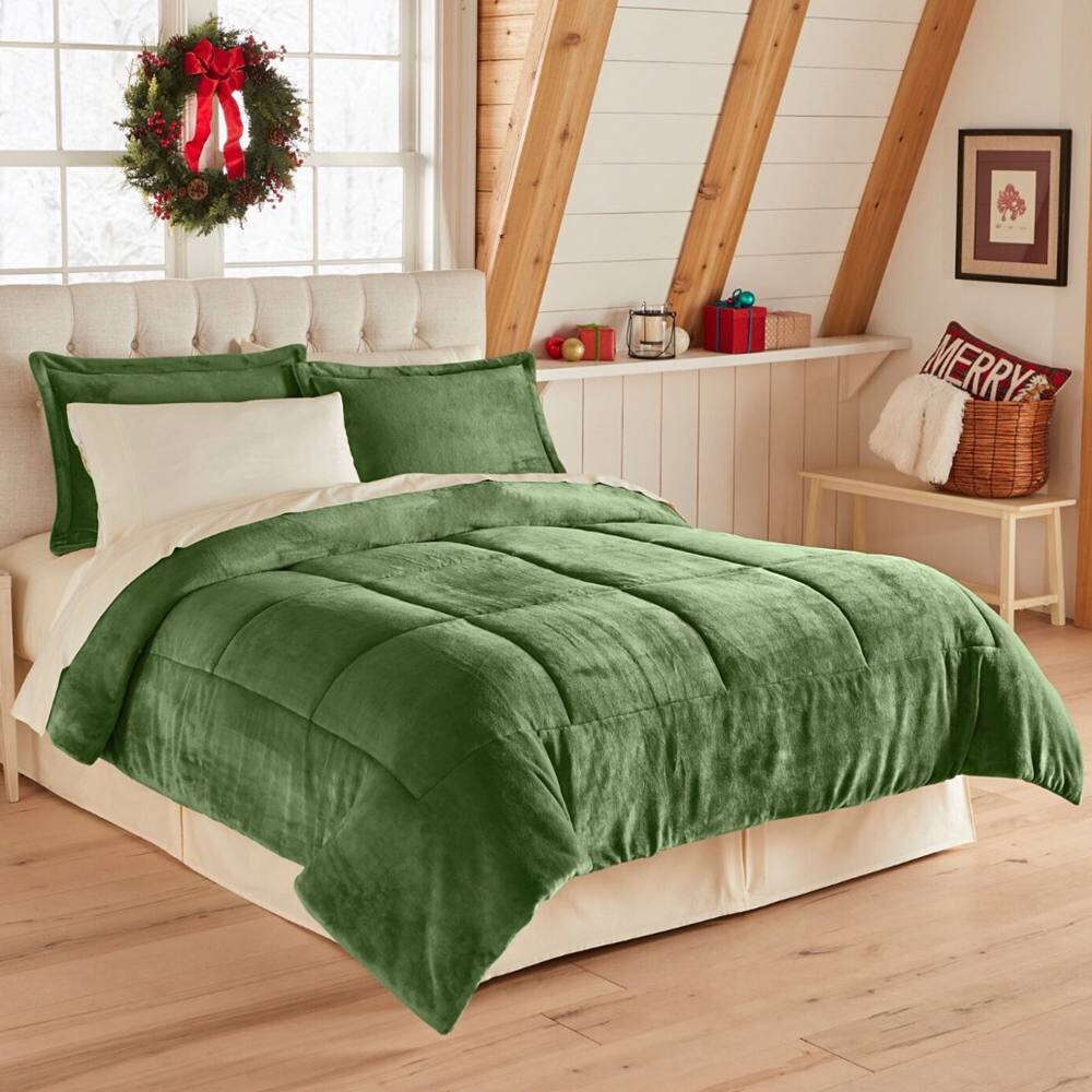 

Одеяло из микрофлиса Brylanehome Bh Studio BrylaneHome, цвет Alpine Green