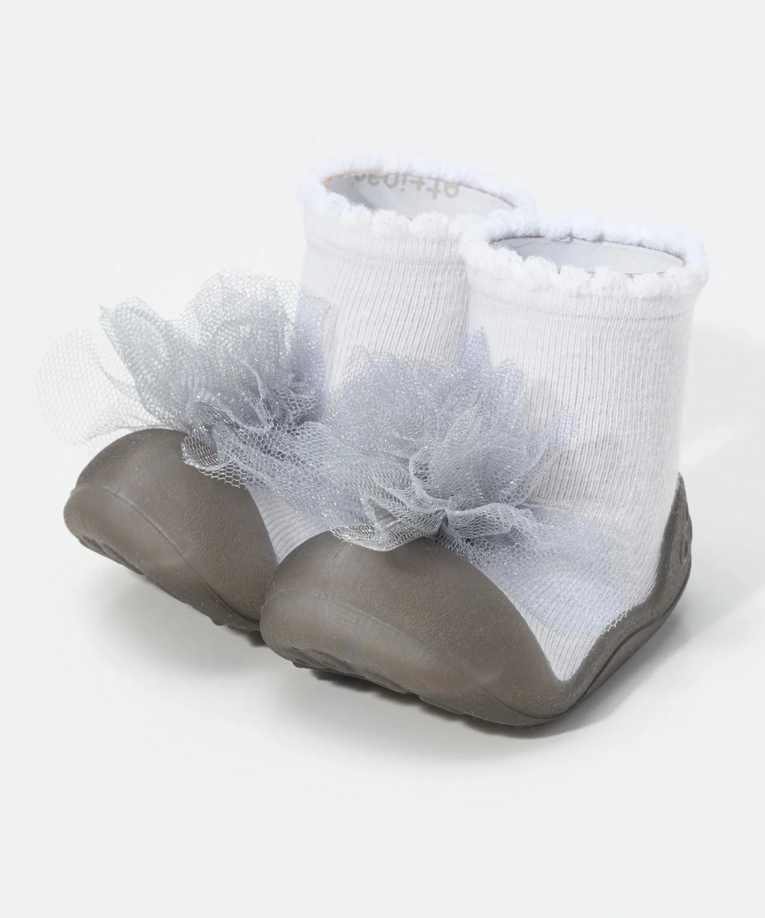 Детские носочки-ботиночки Attipas New Corsage серые