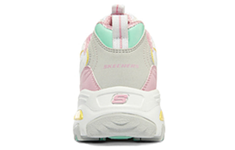 Кроссовки (WMNS) Skechers D'Lites 896083-WMLT, белый — фото 4