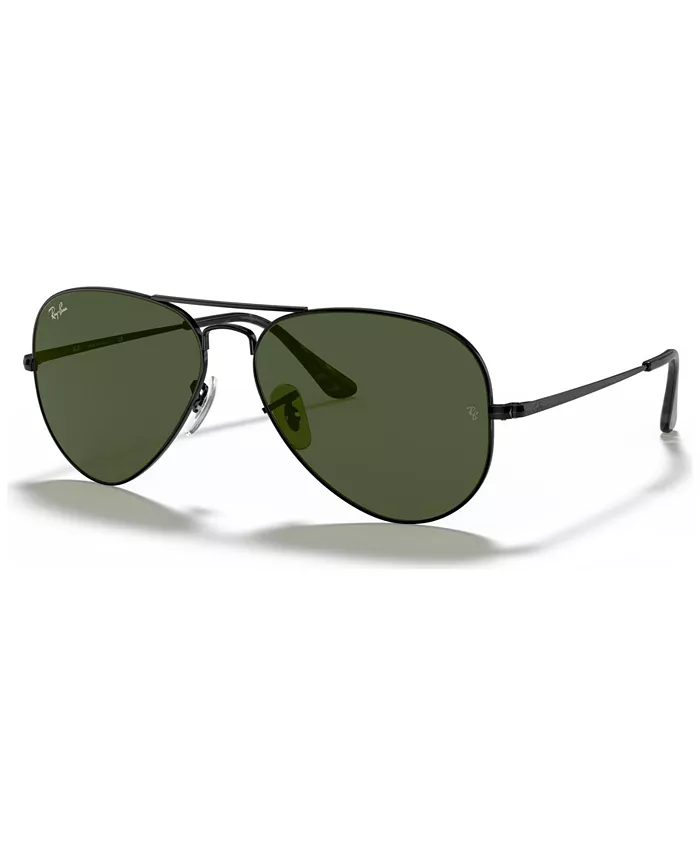 

Авиатор Metal II Солнцезащитные очки, RB3689 Ray-Ban, черный