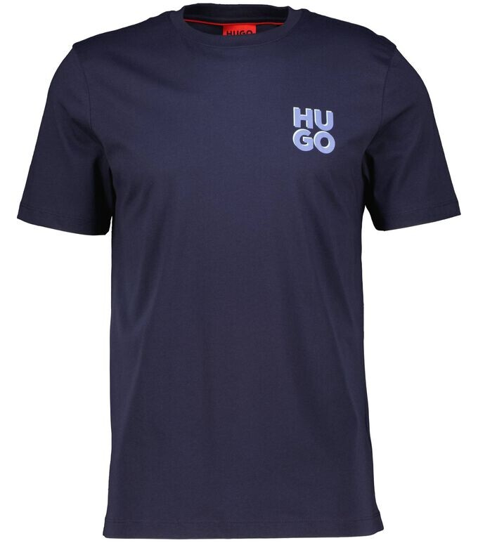 

Футболка diamoniti regular fit Hugo, синий