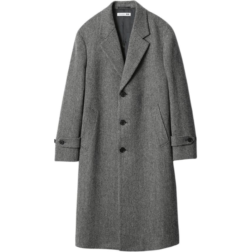 UNIQLO Куртка Jw Anderson X JWANDERSON мужская свинцовая серая, Lead Gray — фото 3