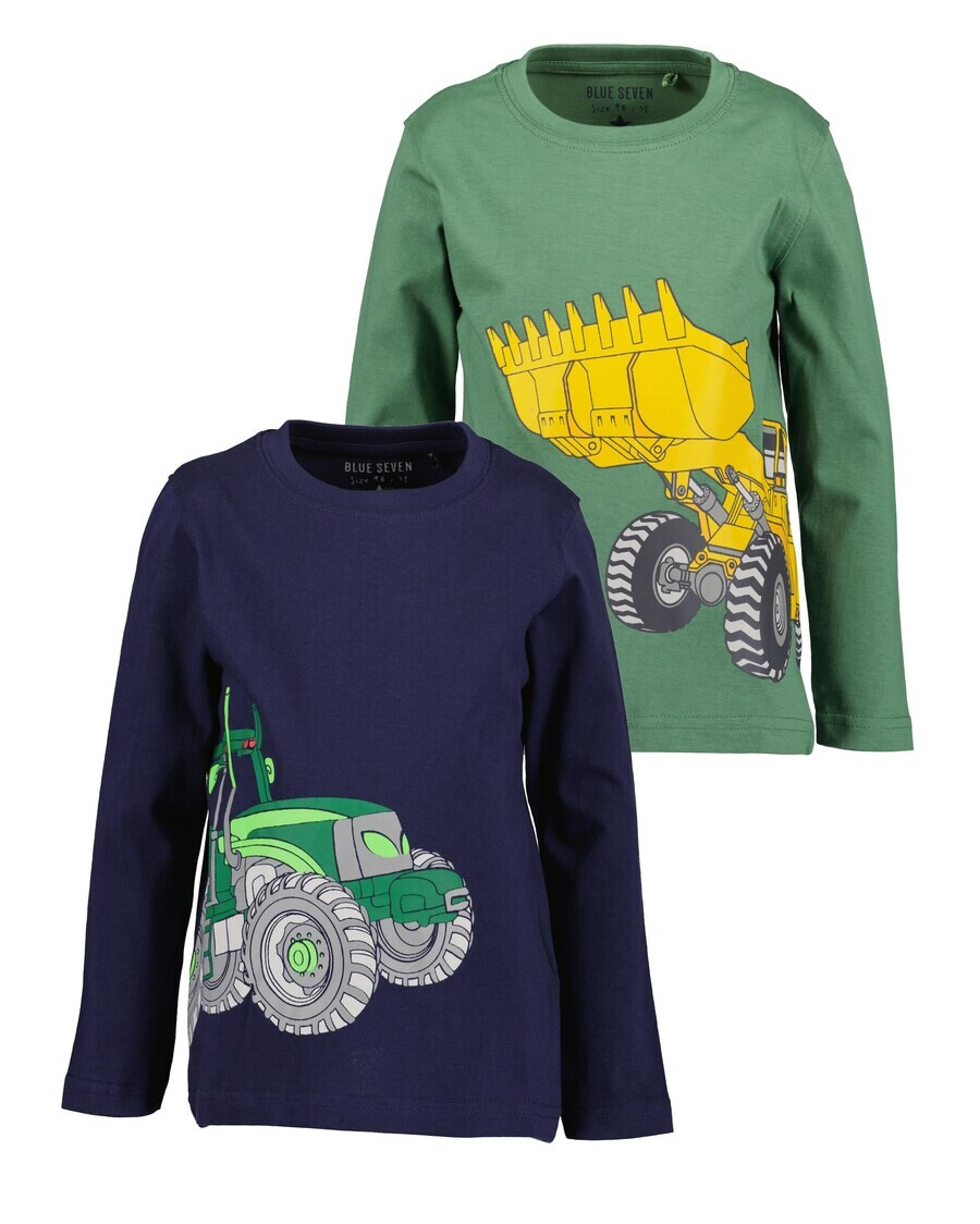 

Лонгслив BLUE SEVEN Shirt, цвет navy/green