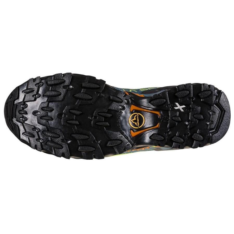Кроссовки для бега по пересеченной местности (мужские) - LA SPORTIVA Ultra Raptor II - Carbon/Hawaian Sun — фото 3