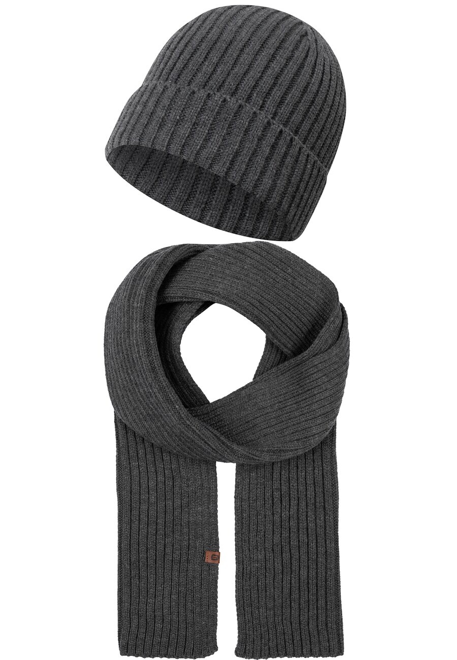 

Шапка INDICODE JEANS Beanie Geyser, темно-серый