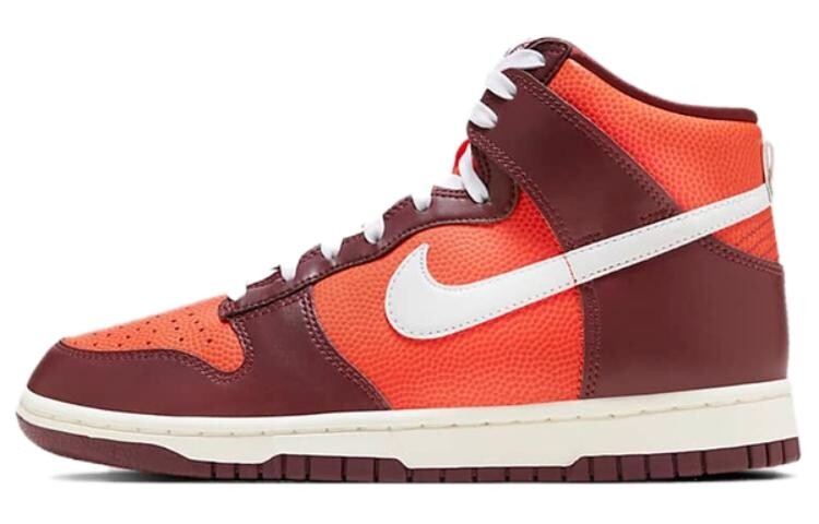 

Кроссовки Women's Dunk High 'Be True To Her School' Nike, цвет Red Brown