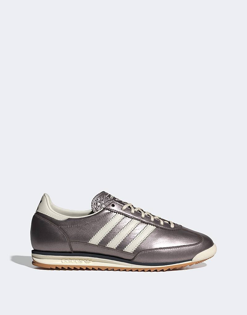

Кроссовки adidas Originals SL 72 OG темно-металлик и белого цвета, Белый, Кроссовки adidas Originals SL 72 OG темно-металлик и белого цвета