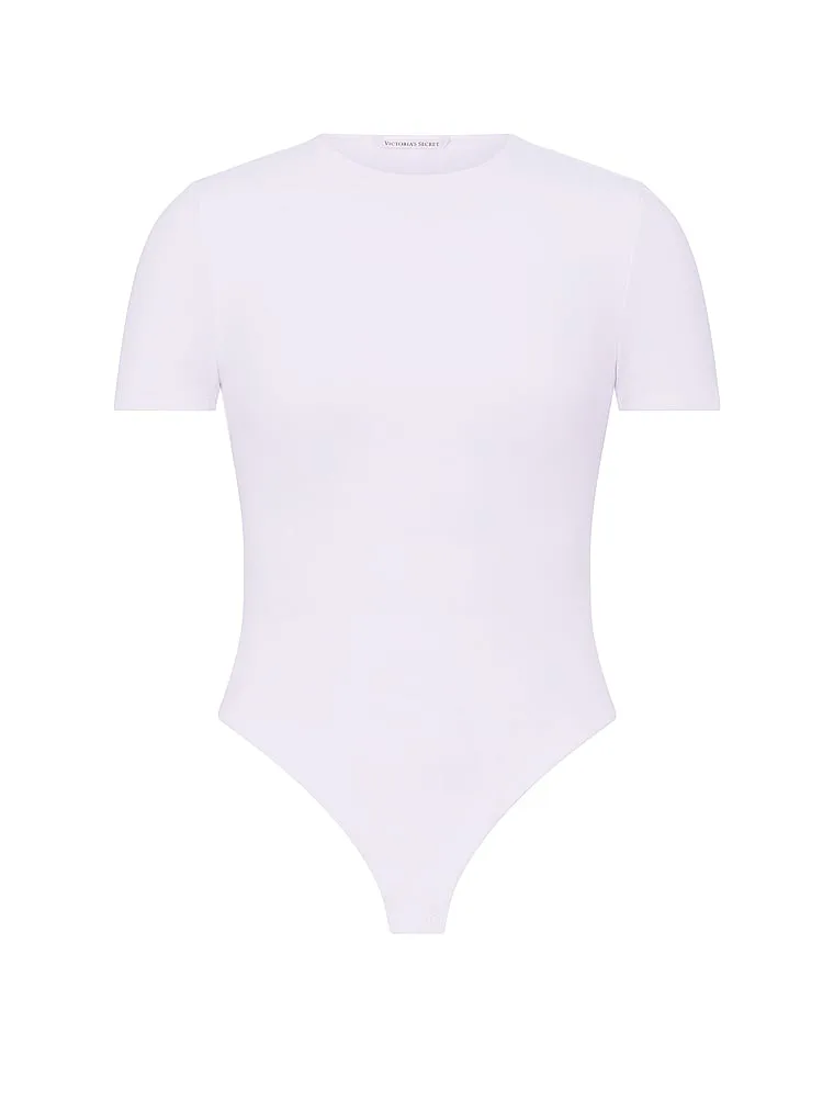 Корректирующее белье Victoria, разглаживающий боди в рубчик. Victoria'S Secret, Vs White — фото 3