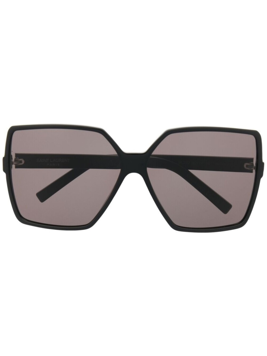 

Saint Laurent Eyewear солнцезащитные очки в массивной оправе, черный
