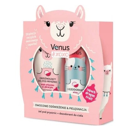 

Освежающий гель для душа Duo Pack 250 мл и дезодорант 150 мл Venus