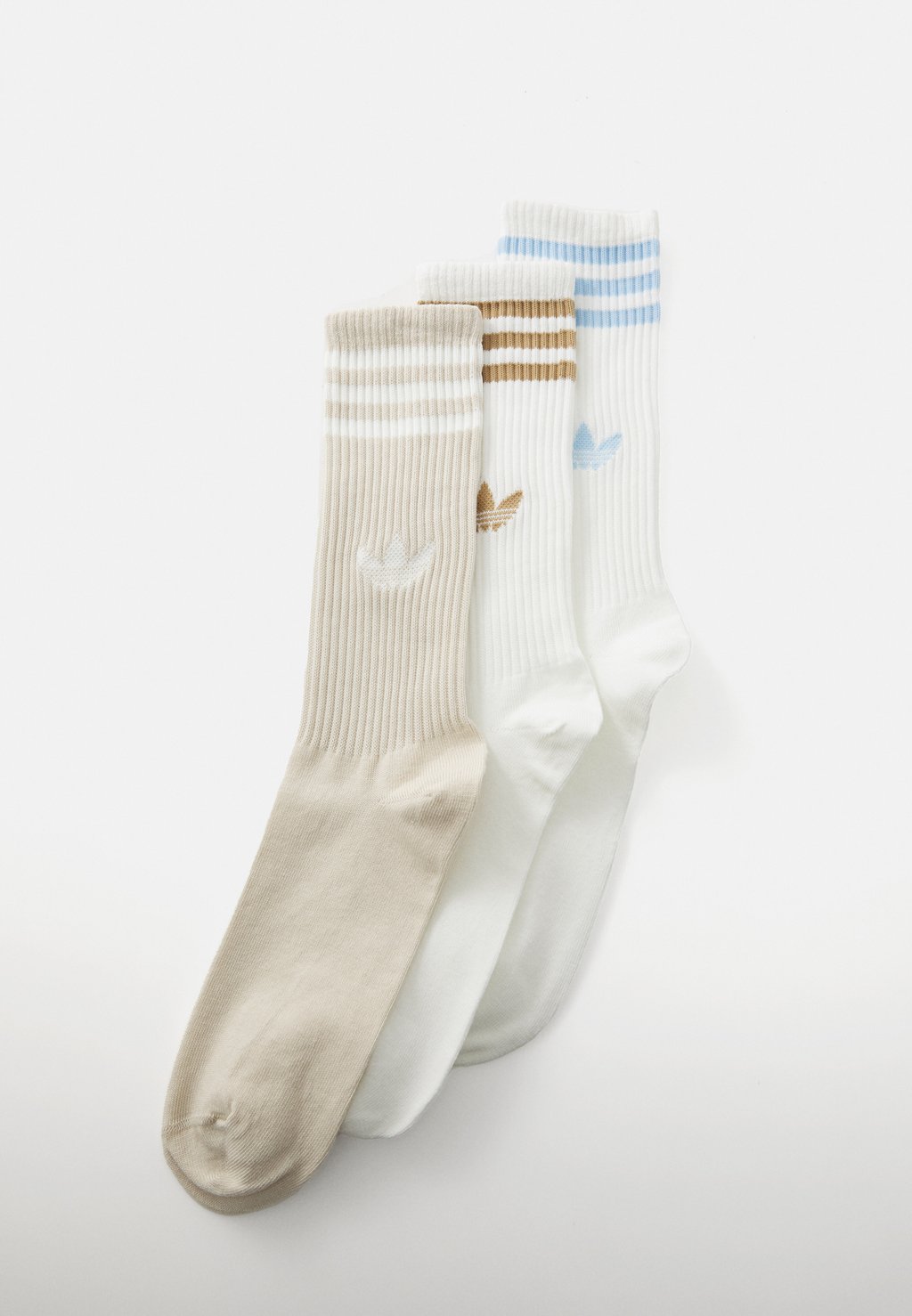

Носки HIGH UNISEX 3 PACK Adidas Originals, кремовый