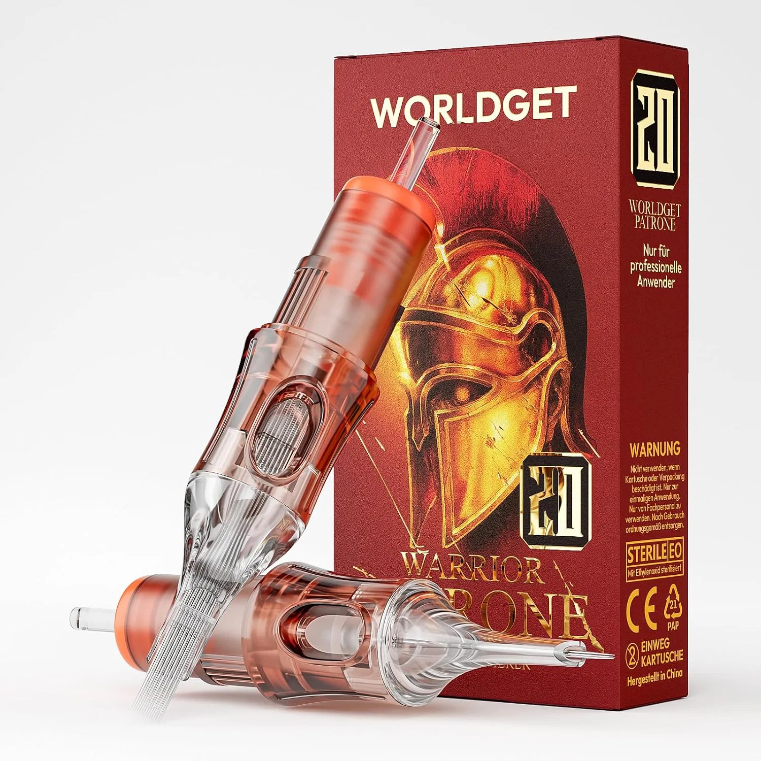 Набор тату-игл #10 RL RS RM M1 от Tattoo Needles, 20 шт. Worldget