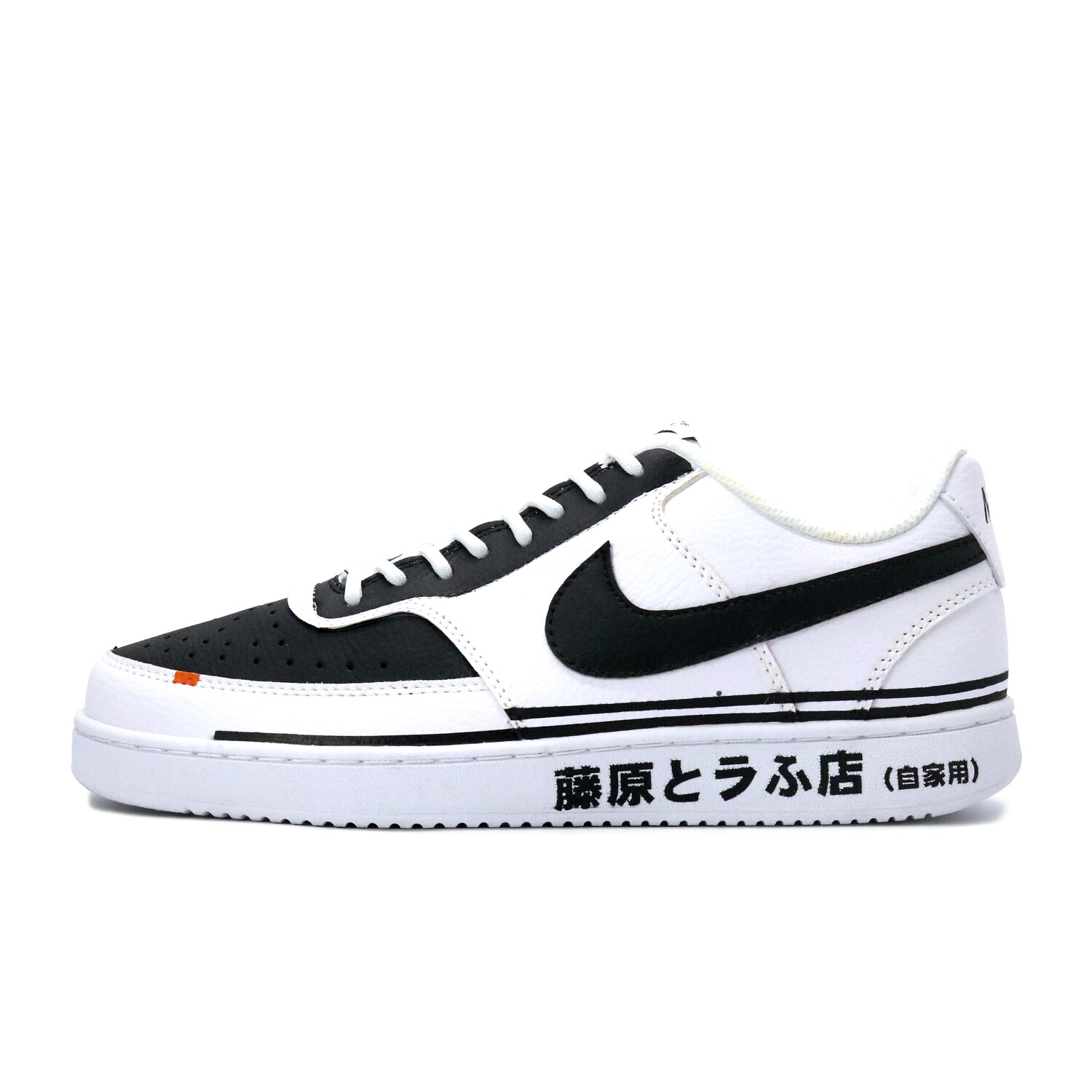 

Кроссовки для скейтбординга Court Vision 1 легкие и дышащие мужские низкие Black White Nike