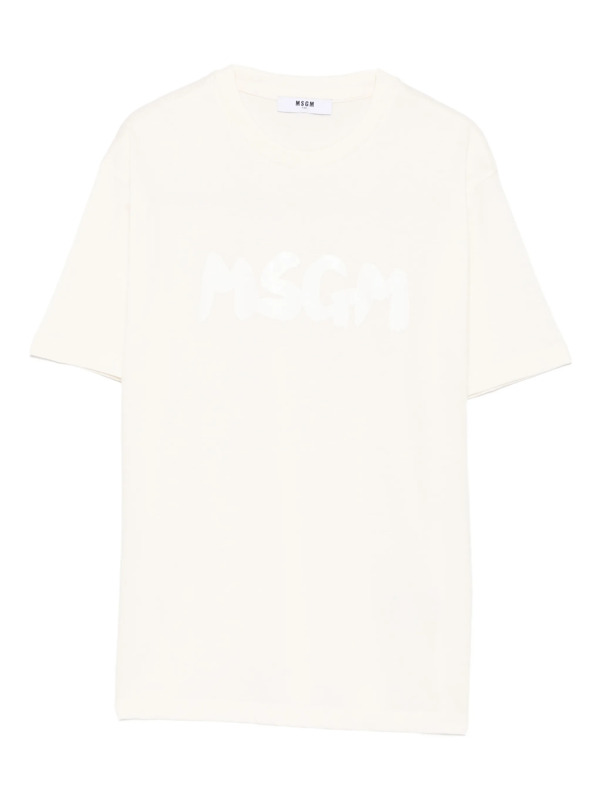 

Футболка с логотипом Msgm Kids, нейтральный