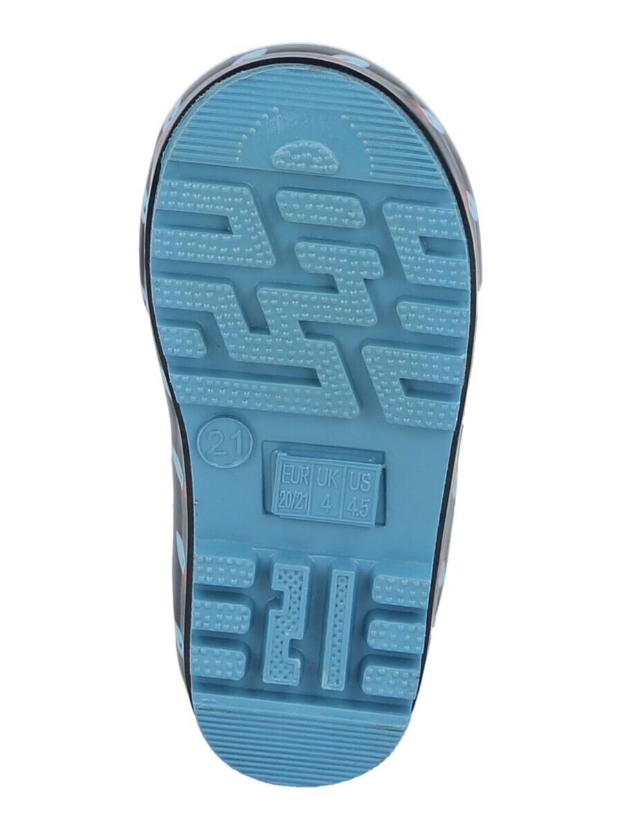 Ботинки PLAYSHOES Rubber Boots Die Maus Weltraum, цвет marine blue/Light blue — фото 3