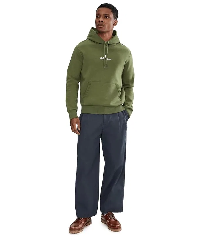 Худи Polo Ralph Lauren Logo Double-Knit, Supply Olive — фото 2
