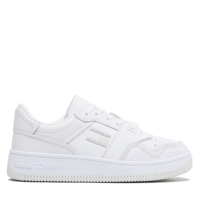 

Кроссовки Tommy Jeans Basket Cupsole EM0EM01194 White YBR, белый