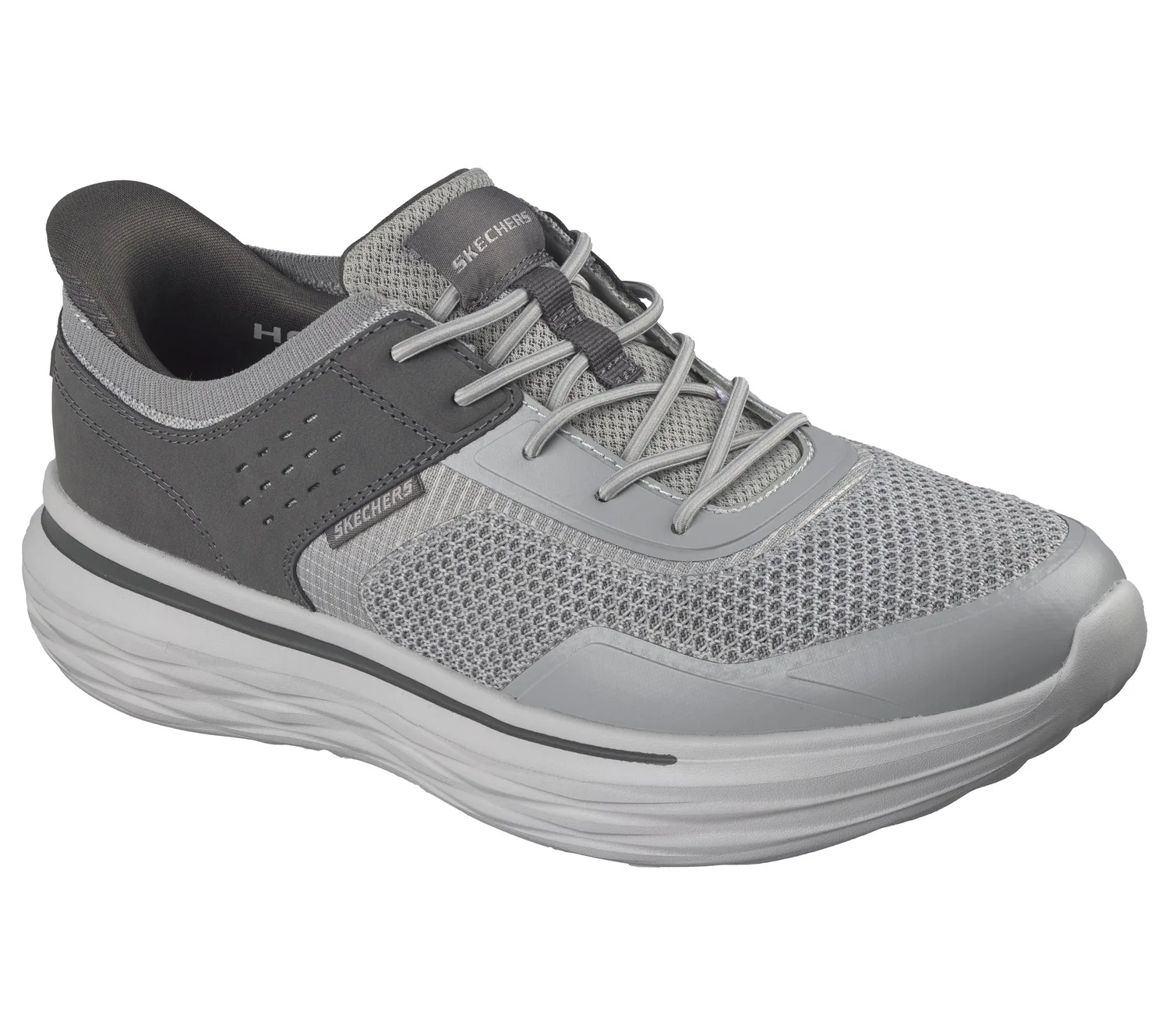 Кроссовки НЕВАРРО - ТАВО Просторные пальцы ног Skechers, GRY