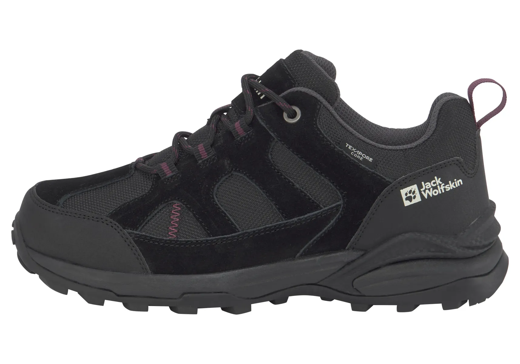 Кроссовки Jack Wolfskin "TRAIL HIKER TEXAPORE LOW W", водонепроницаемые, черный — фото 2
