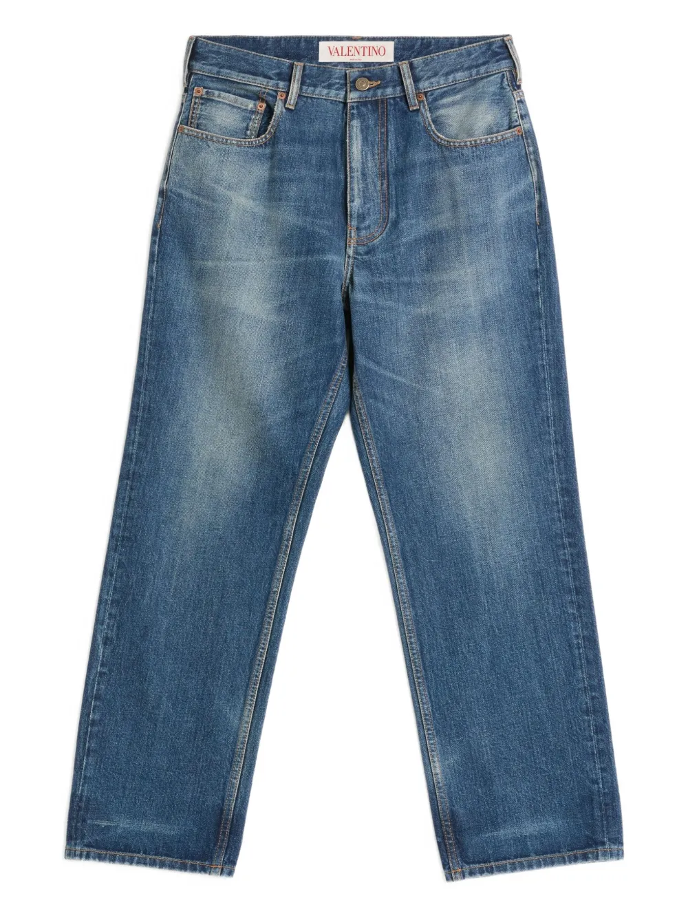 

Прямые джинсы JEANS REGOLARE - MEDIUM BLUE DENIM - 30 Valentino Garavani