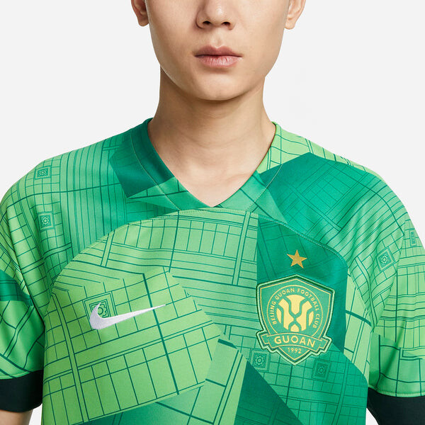 Футболка Nike Dri-FIT Beijing Guoan Home Fan Edition Soccer Jersey 'Green', зеленый — фото 2