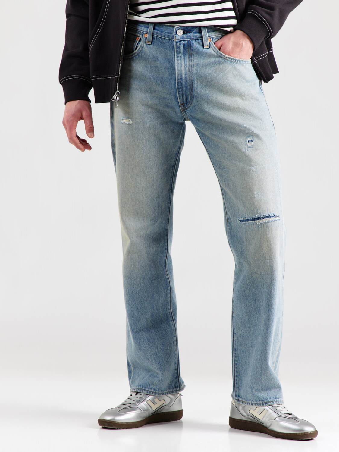 LEVI'S  Джинсы свободного кроя '555 Relaxed Straight Jeans' в синем дениме — фото 3