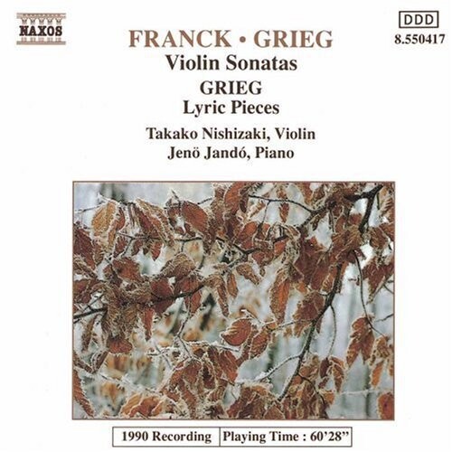 

CD диск Franck / Grieg / Jando: Violin Sonatas
