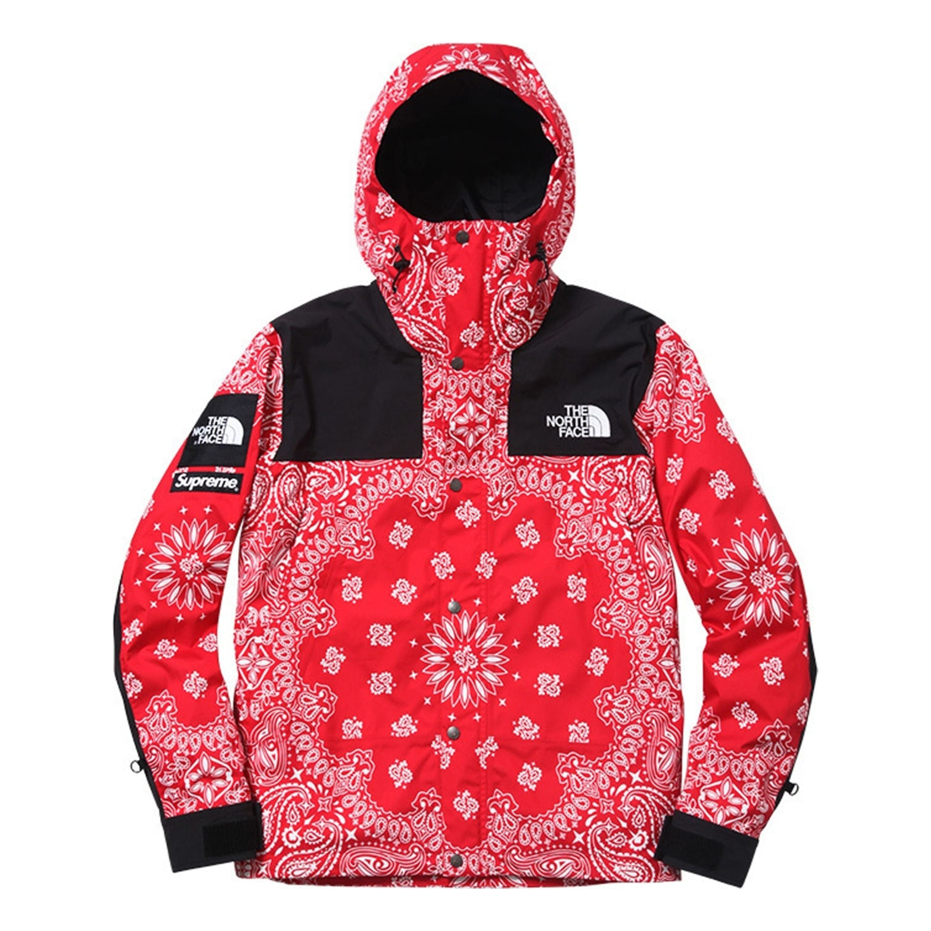 

Куртка Supreme x The North Face Bandana Mountain Jacket Red SUP-FW14-637, красный