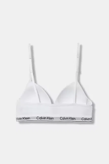 Бралетт для девочек с мягкой чашкой Calvin Klein Underwear, белый — фото 2