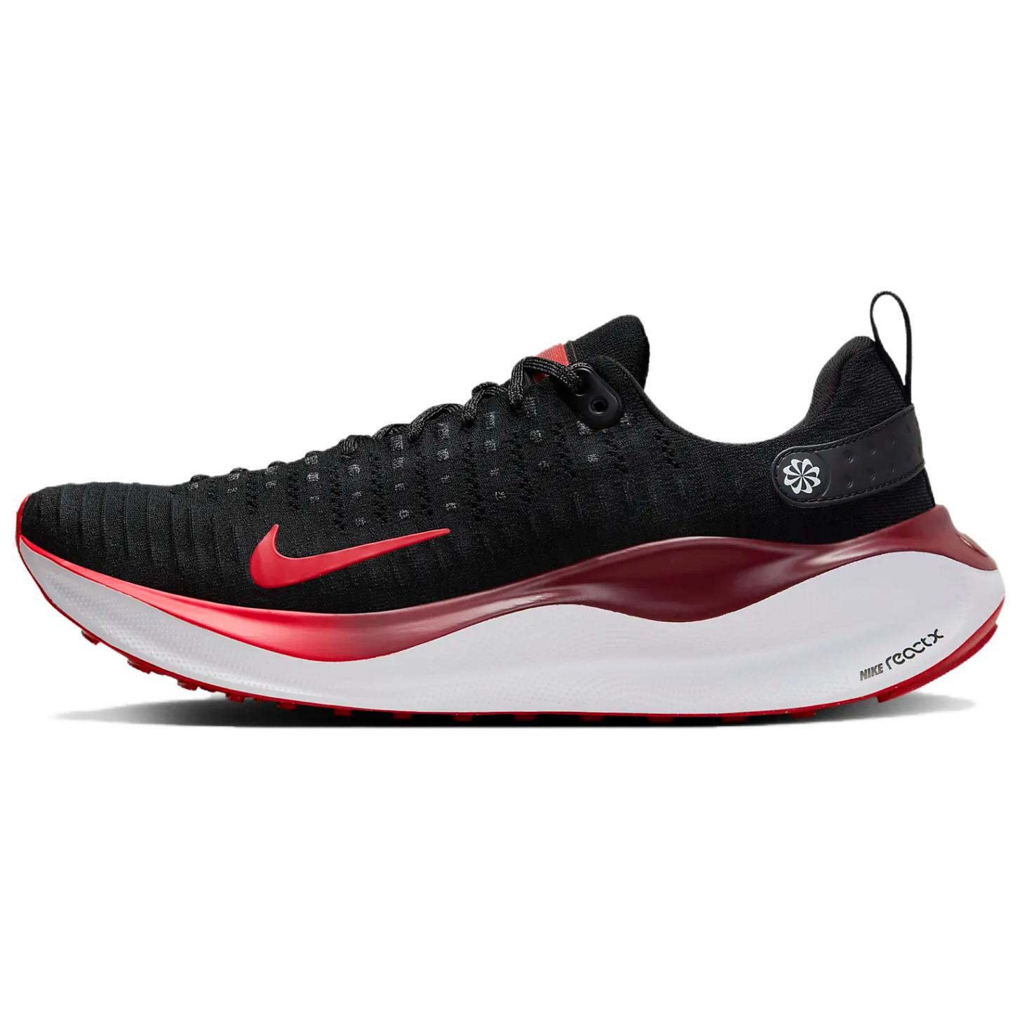 

Кроссовки Nike ReactX Infinity Run 4 'Black Fire Red', черный/красный