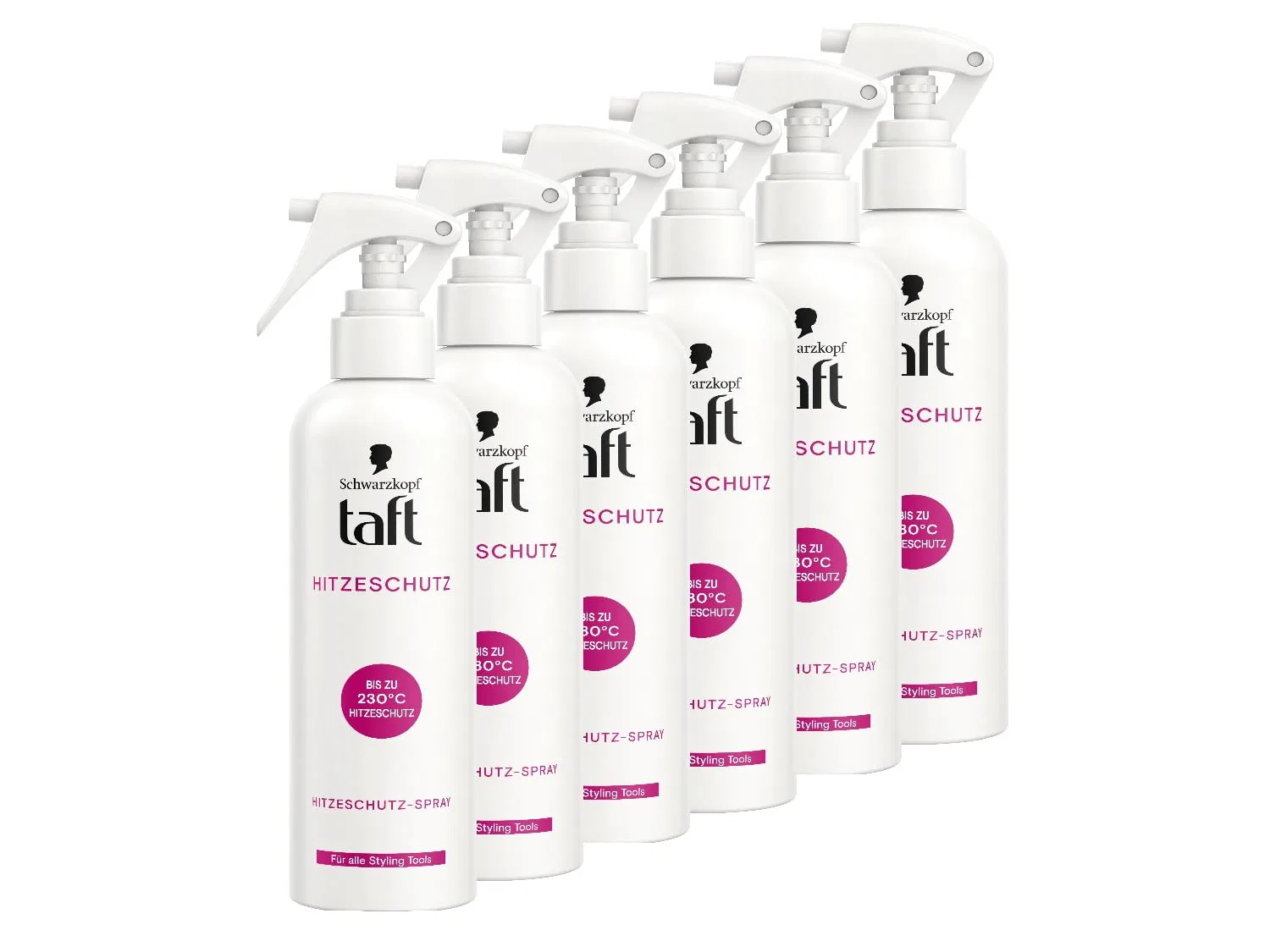 Термозащитный спрей для волос 6 x 250 мл от Schwarzkopf Taft Taft