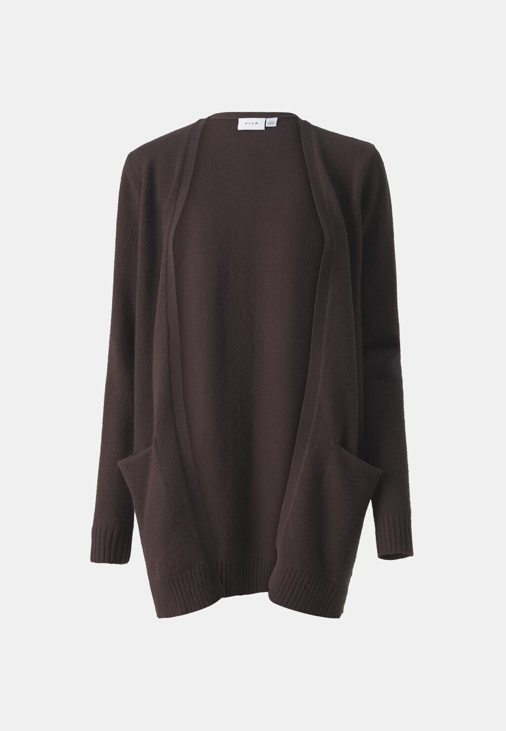 

Кардиган VIRIL OPEN CARDIGAN VILA, коричневый