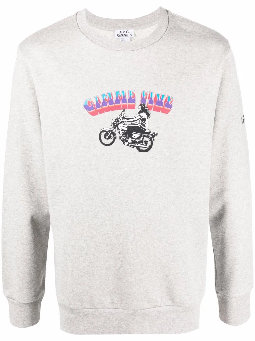

Толстовка Gimme Five A.P.C., серый